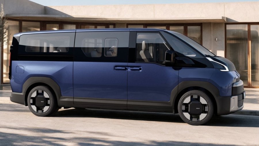 Kia PV7 Electric Van Unveiled With 460 Km Range, 800V Charging Kia PV7 Electric Van Unveiled With 460 Km Range, 800V Charging