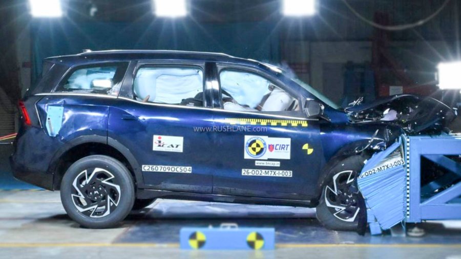 Mahindra XUV 7XO Scores 5 Star Bharat NCAP Safety Rating
